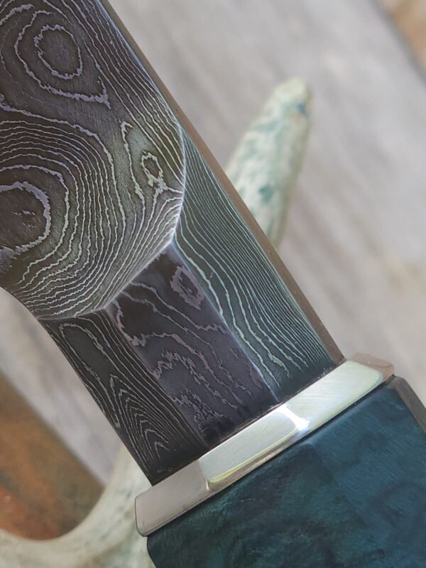 100-Layer Damascus Integral Chef Knife