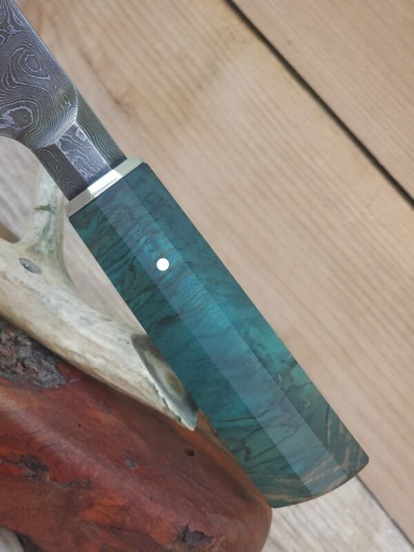 100-Layer Damascus Integral Chef Knife