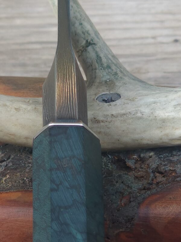 100-Layer Damascus Integral Chef Knife